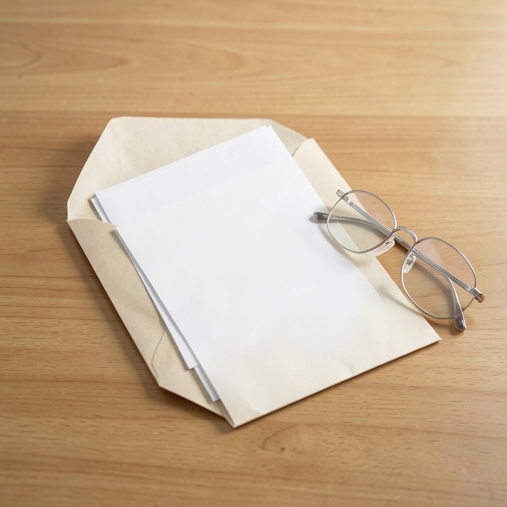 Carpeta con documentos de vida laboral y contratos
